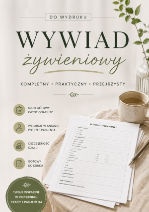 📝 Wywiad żywieniowy do wydruku